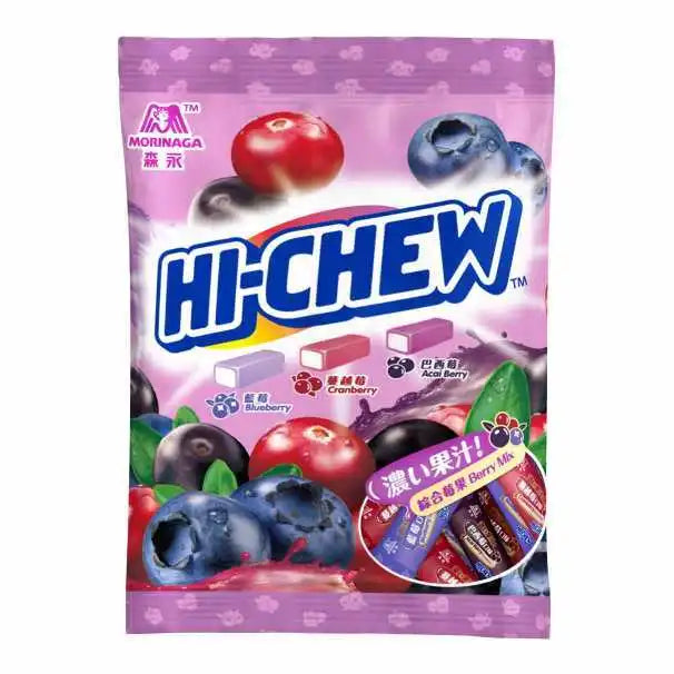 Hi-CHEW Berry Assorted Flavors JAPAN (10 Count)