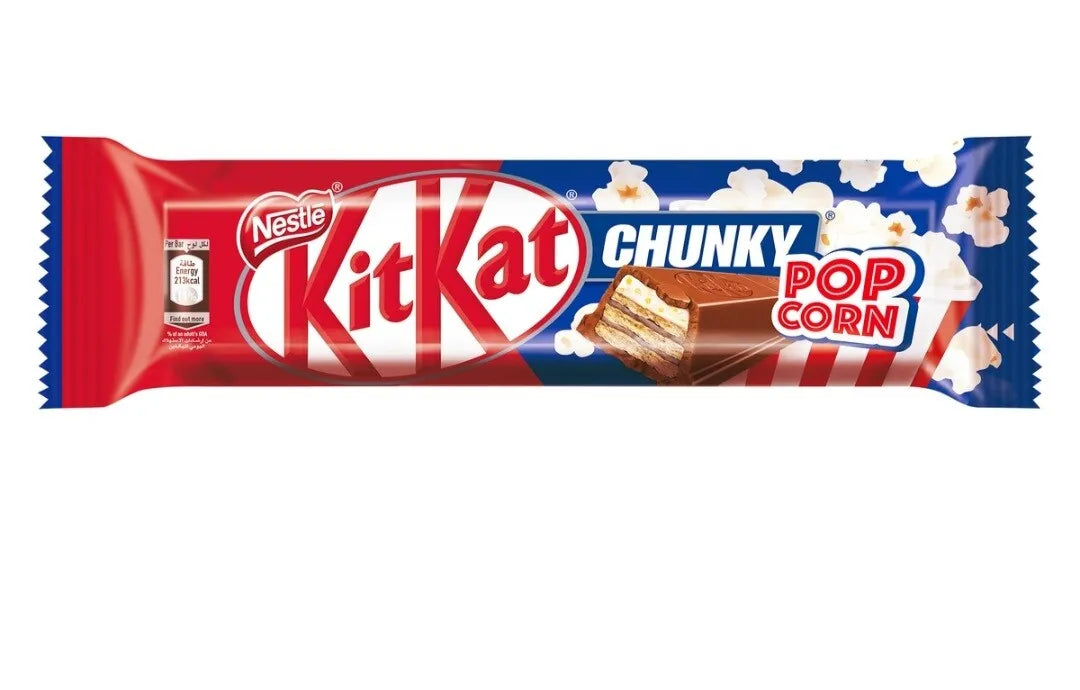 KitKat Chunky Popcorn - EUROPE (24 Count)