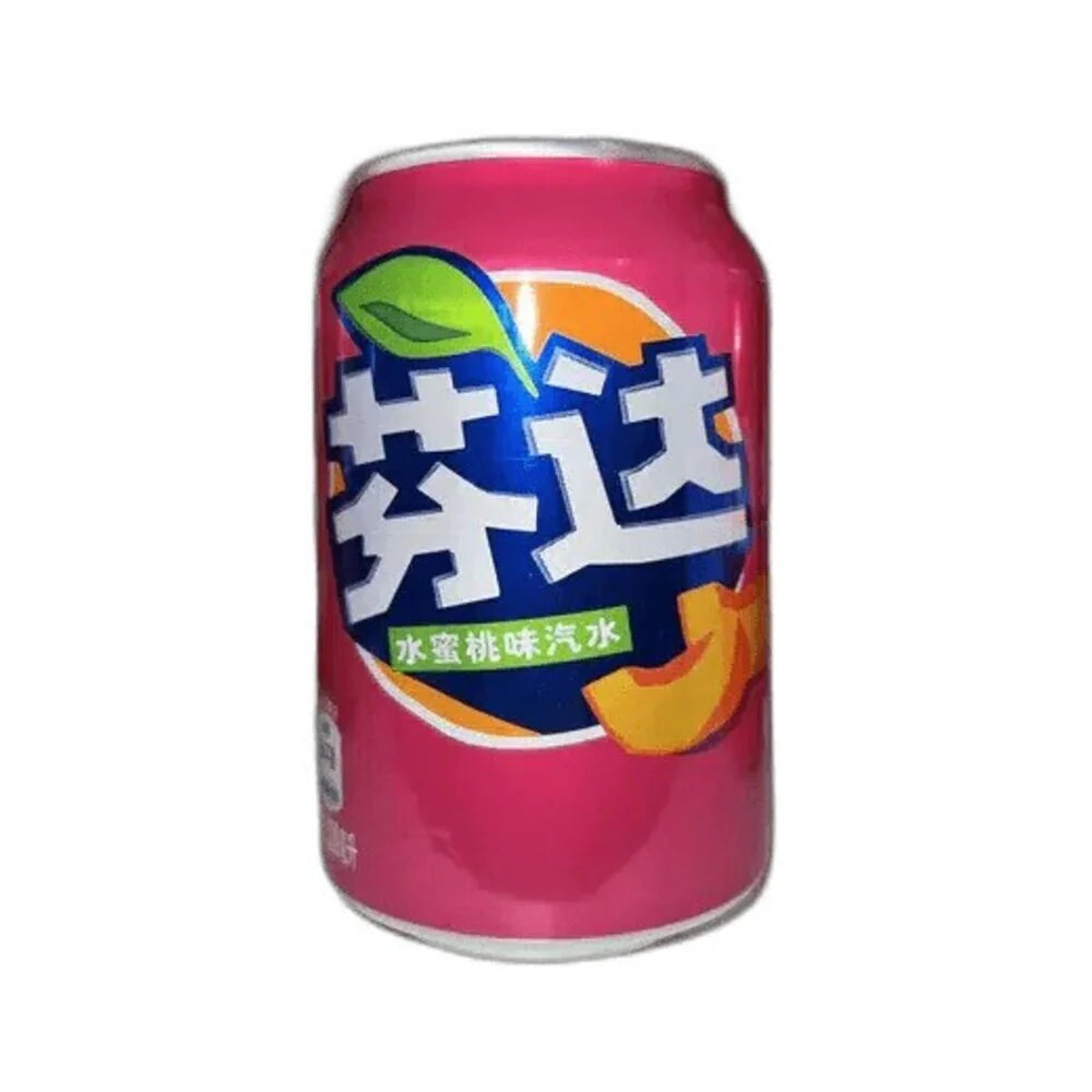 Fanta White Peach Can - TAIWAN (12 COUNT)