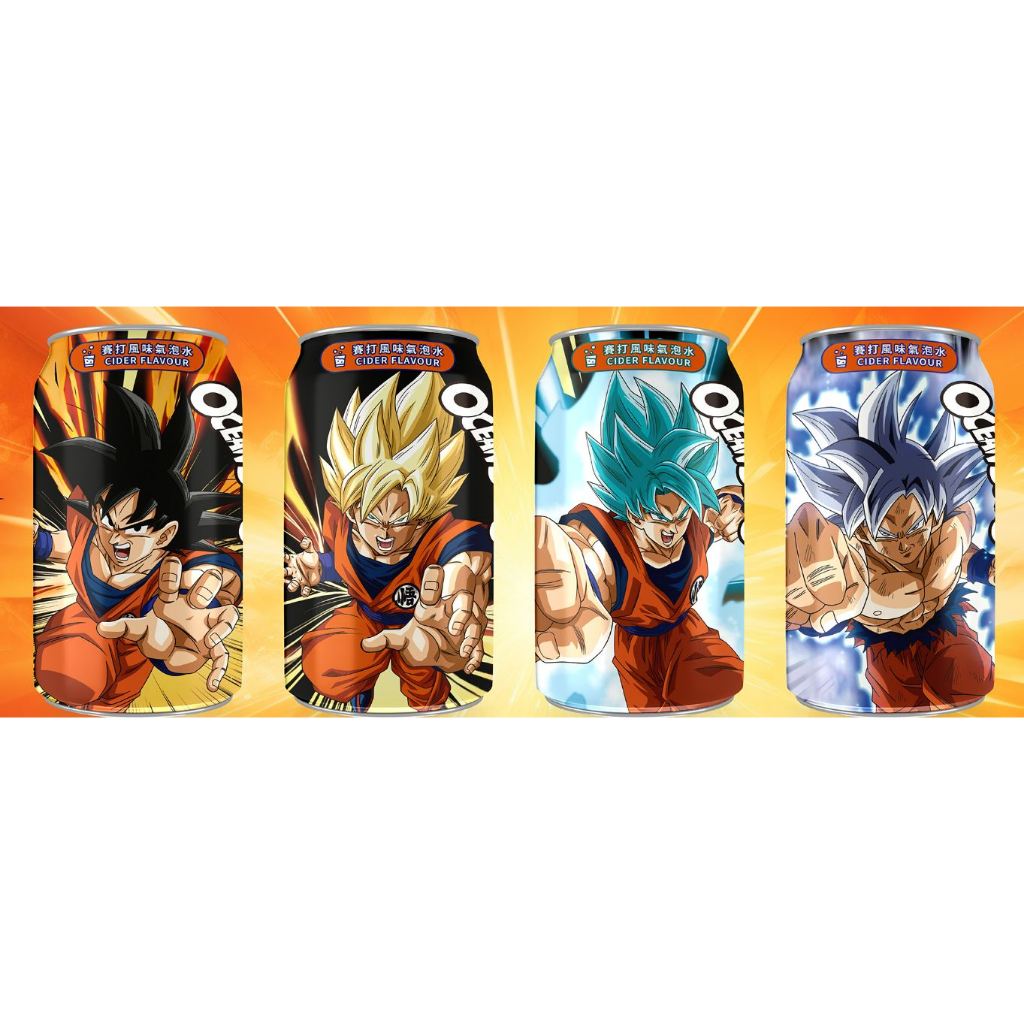 Dragon Ball Super Sparkling Water Cider - TAIWAN (24 COUNT)
