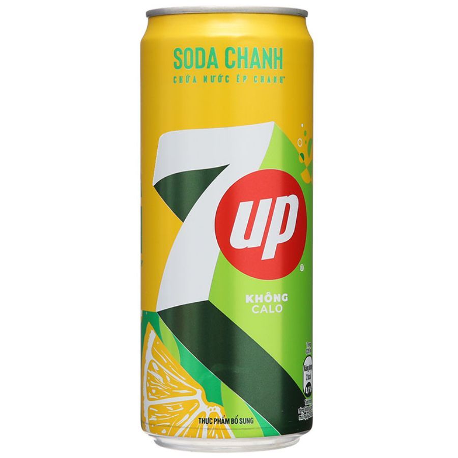 7UP Crisp Lemon Soda  - VIETNAM (24 COUNT)